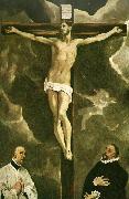 El Greco christ on the cross painting